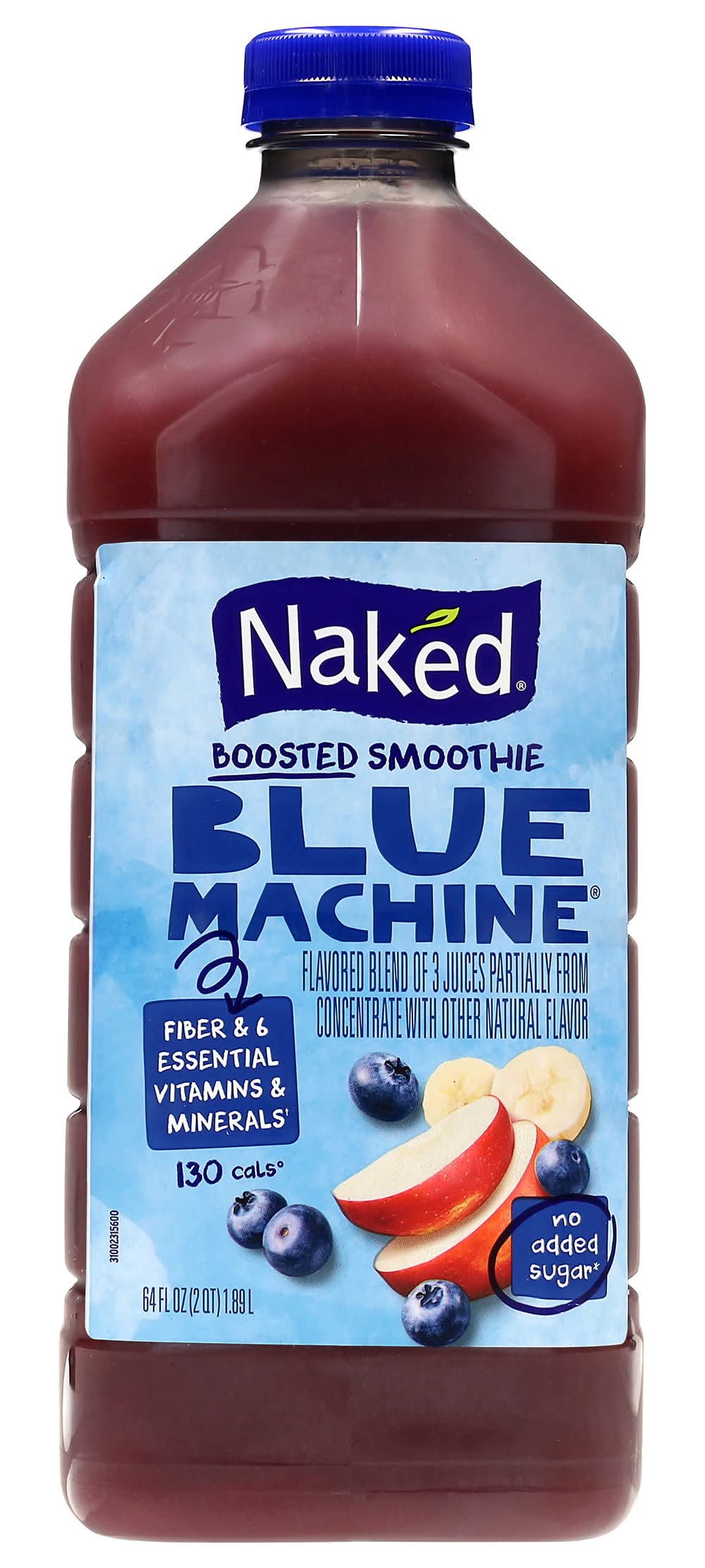 Naked 100% Juice, Blue Machine (64 fl oz)