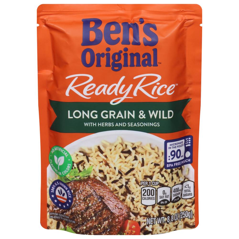 Ben's Original Long Grain & Wild Ready Rice