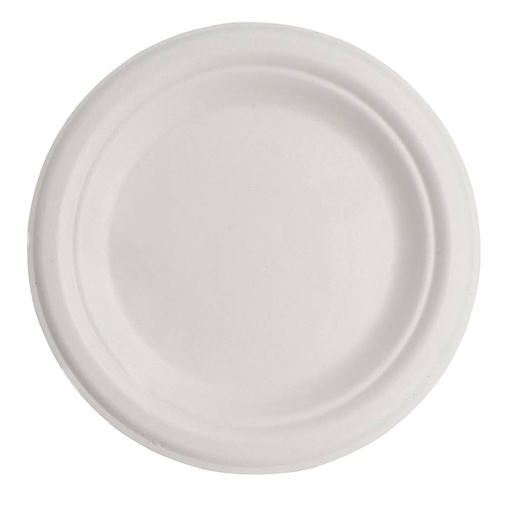 Ecosystems Ecorp 7 Sc Molded Fiber Plate, 7', White