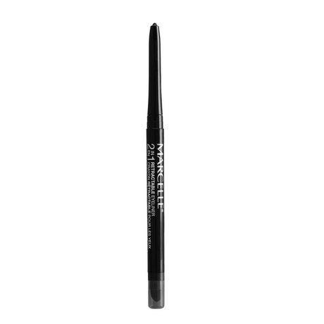 Marcelle 2 In 1 Retractable Eyeliner, Black (0.31 g)