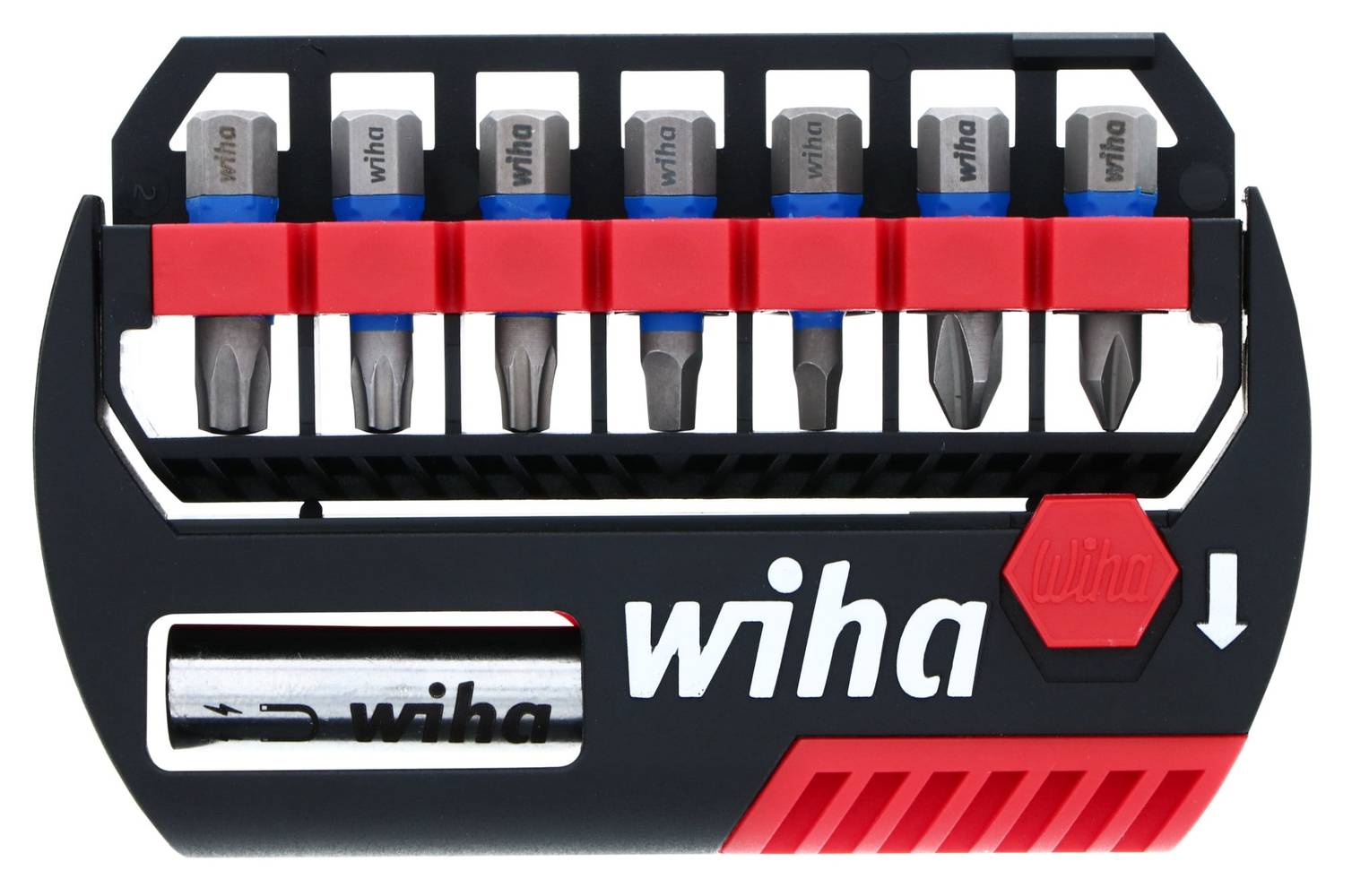 Wiha TerminatorBlue x 1-in Phillips/Square/Torx Impact Driver Bit (8-Piece) | 70098