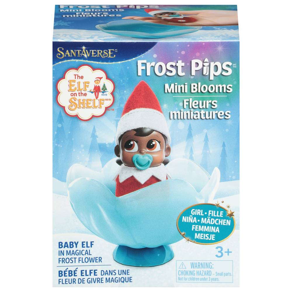 Elf on the Shelf Frost Pips Mini Blooms Brown Eyed Girl Baby Elf