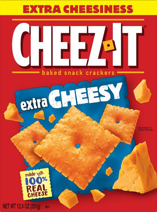 Cheez-It Kellogg's Extra Cheesy Baked Snack Crackers