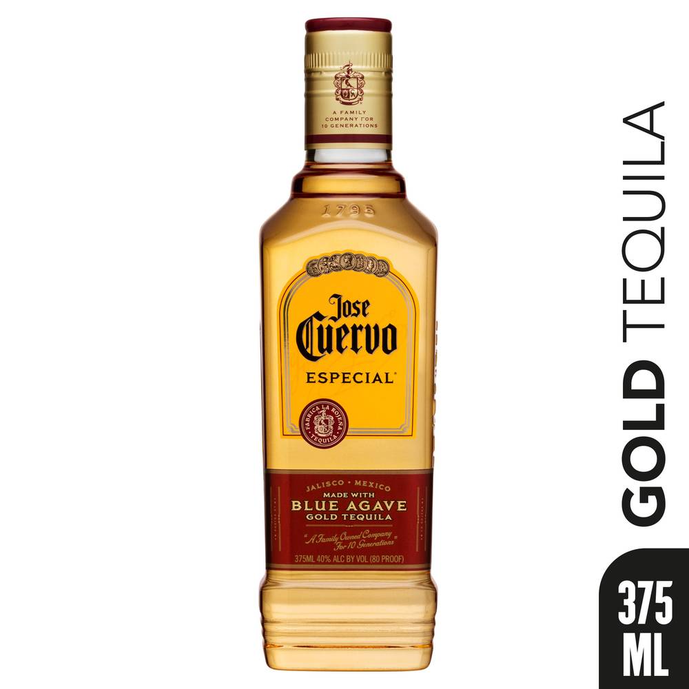 Jose Cuervo Especial Blue Agave Gold Tequila (375 ml)