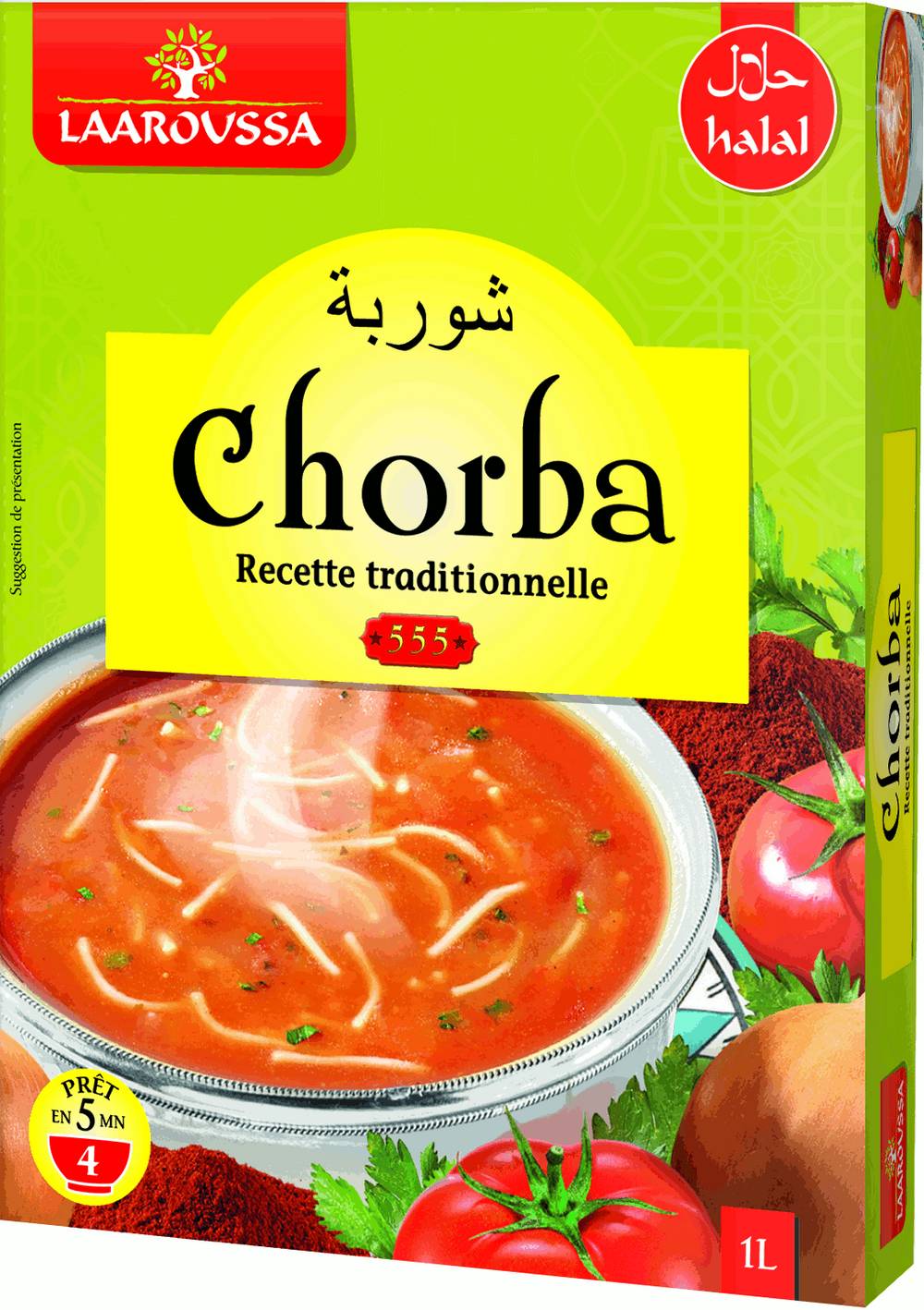 Laaroussa - Soupe chorba 555 (102g)