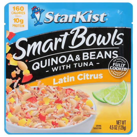 Starkist Smart Bowls With Tuna Latin Citrus Quinoa & Beans