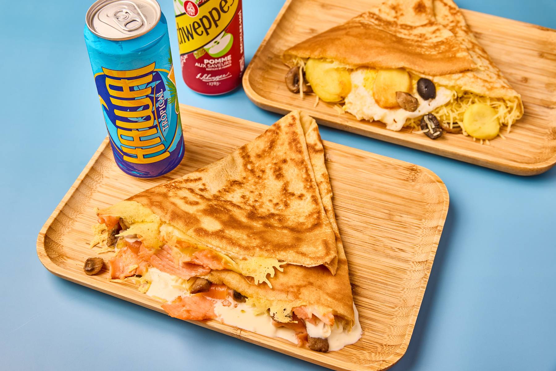 Menu - DUO Crêpes salées + DUO Boissons softs 33cl