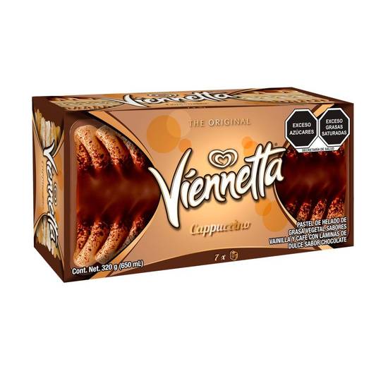 Viennetta helado sabor cappuccino (caja 320 g)