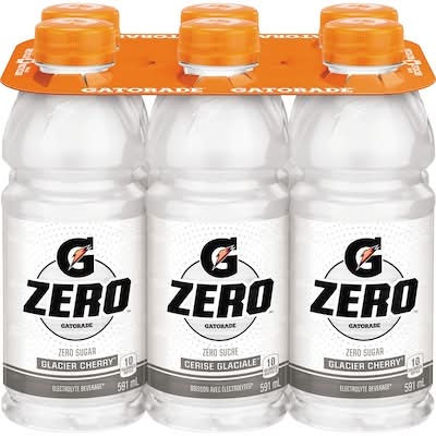 Gatorade boisson avec électrolytes zéro sucre - zero sugar electrolyte beverage (6 pièces, 0.59 l) (cerise glaciale)