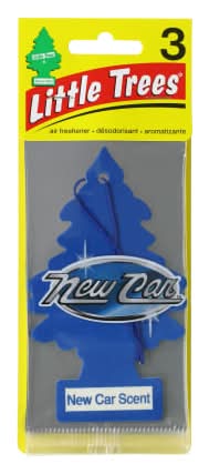 Little Trees® Air Freshener 3-Pack New Car Scent