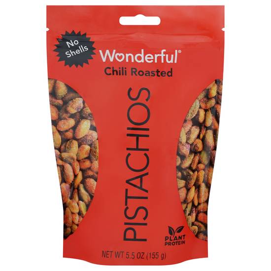 Wonderful No Shells Chili Roasted Pistachios