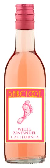 Barefoot White Zinfandel Rosé Wine (187ml)