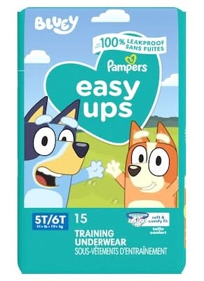 Pamp Easyups 5T6T Jumbo Garcon 15 CHA