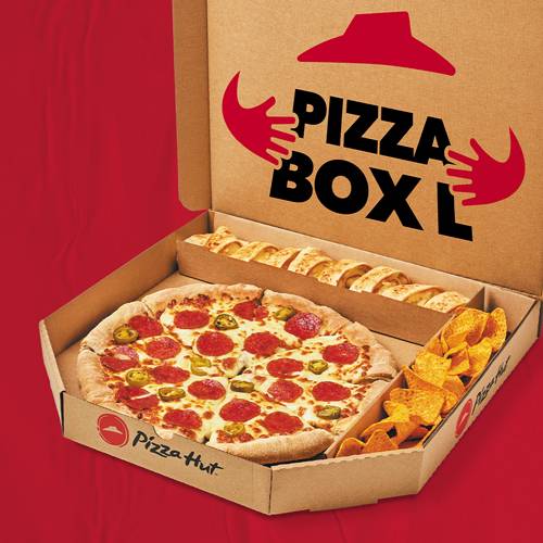 PIZZA BOX L - DOWOLNY SMAK PIZZY