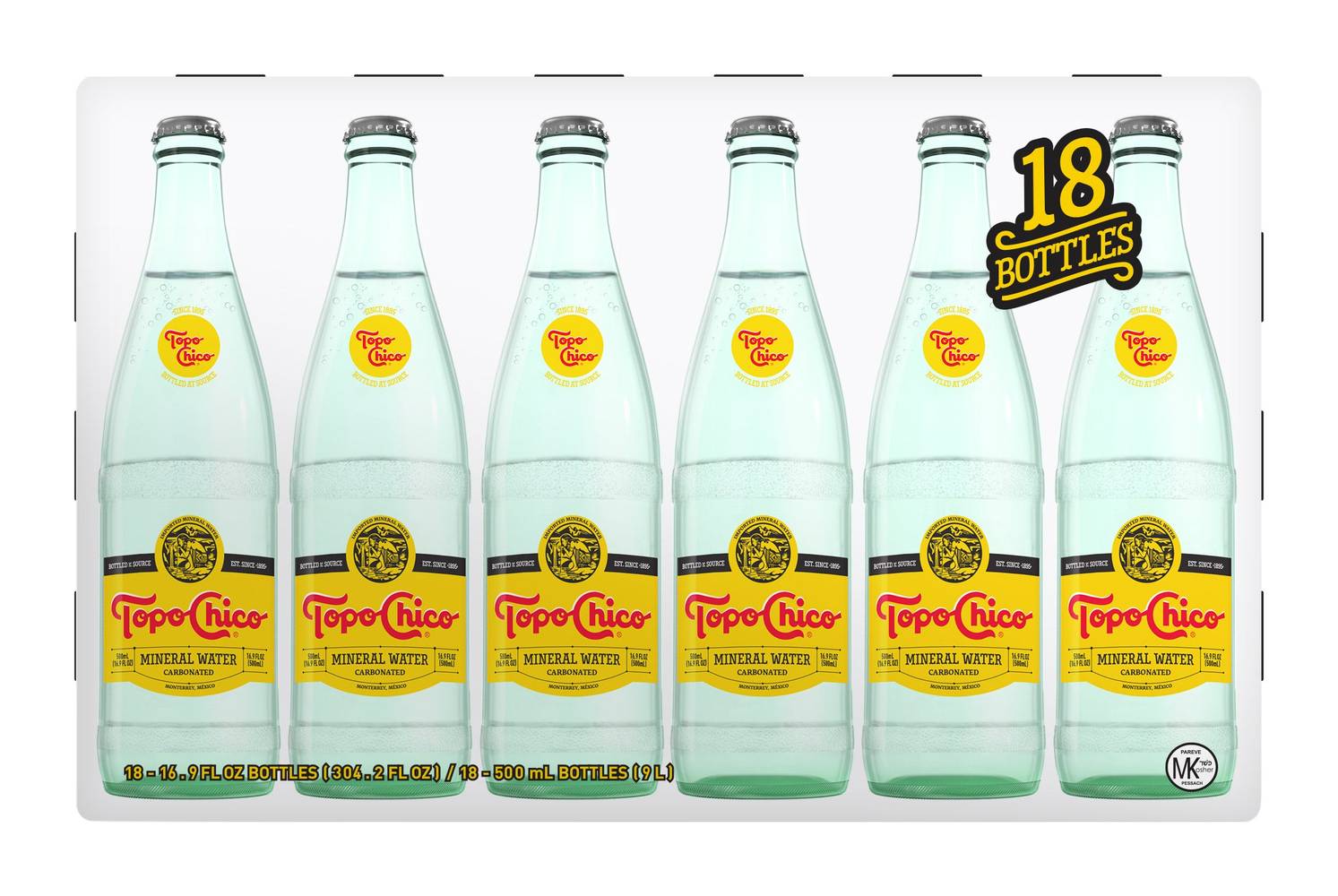 Topo Chico Mineral Water (18 x 12 fl oz)