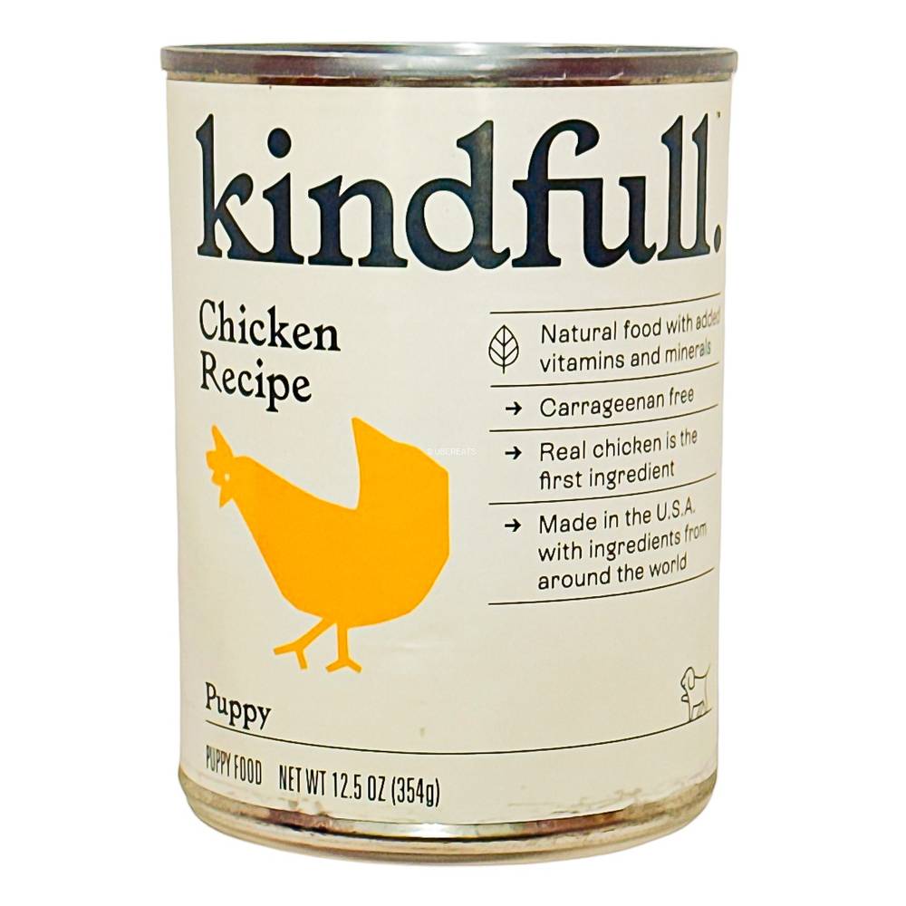 New Puppy Formula Chicken Flavor Wet Dog Food - 12.5oz - Kindfull™