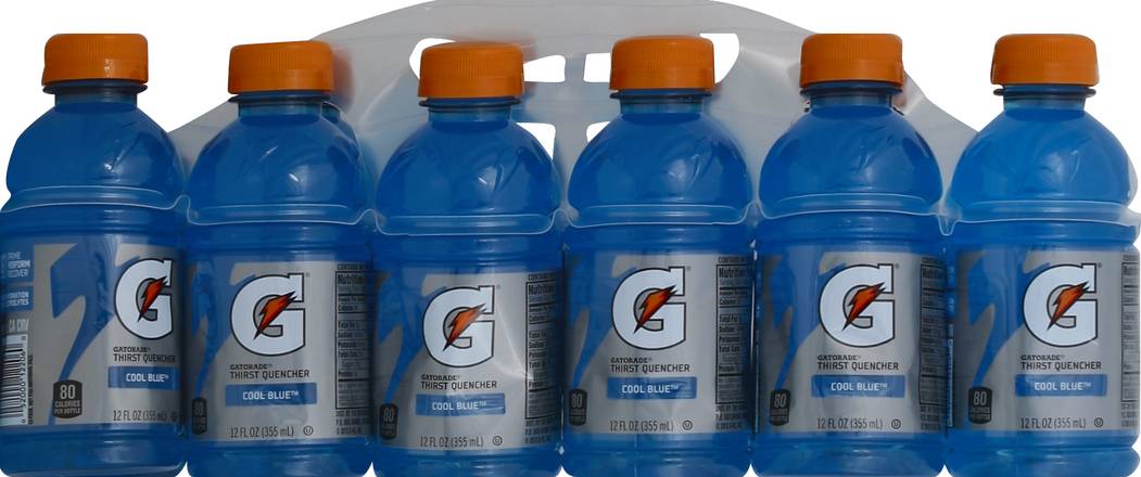 Gatorade Cool Blue Sports Drink - 12pk/12 Fl Oz Bottles : Target