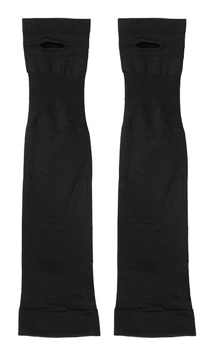 Miniso · Mangas deportivas protección solar upf 50 negro