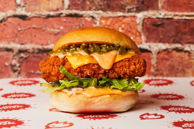 Spicy Sriracha Burger