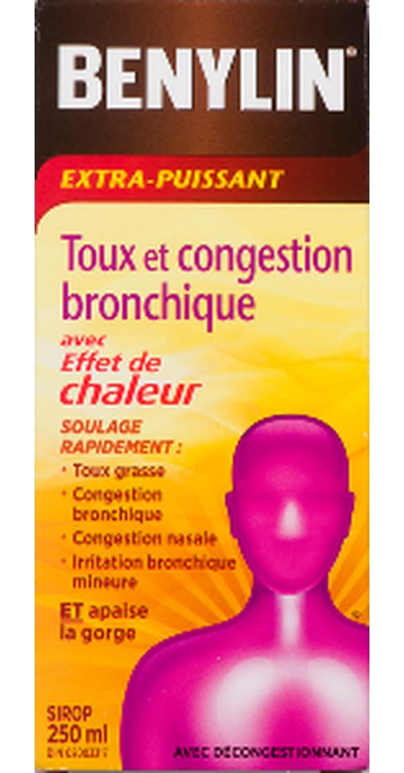 Benylin Cough & Congestion With Warming Sensation (250 g)