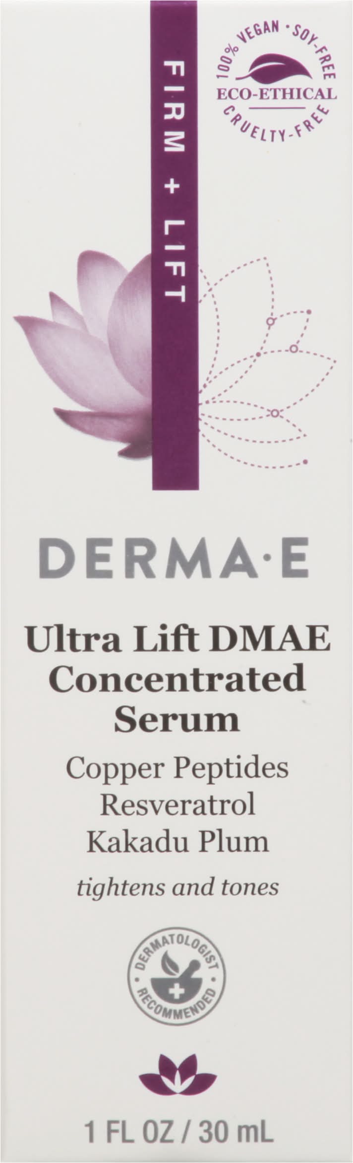 Derma E Ultra Lift Dmae Concentrated Serum (1 fl oz)