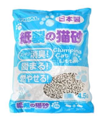 Trial　紙製の猫砂　(4.5L)