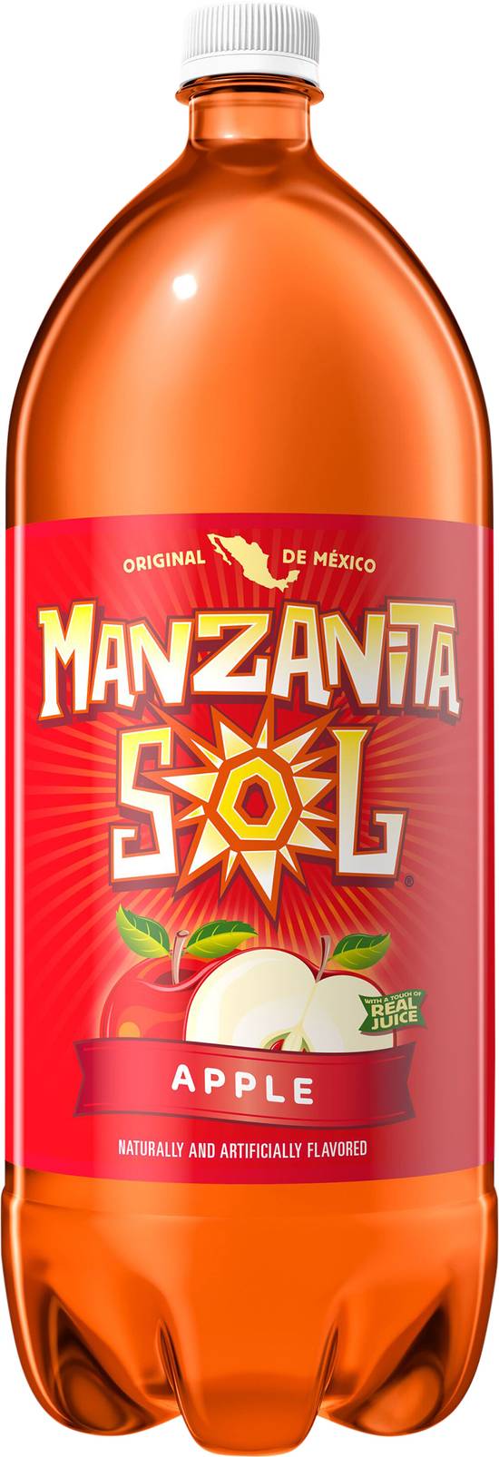 Manzanita Sol Apple Flavored Soda (2 L)