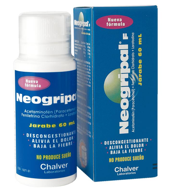 NEOGRIPAL F JBE FCO*60ML