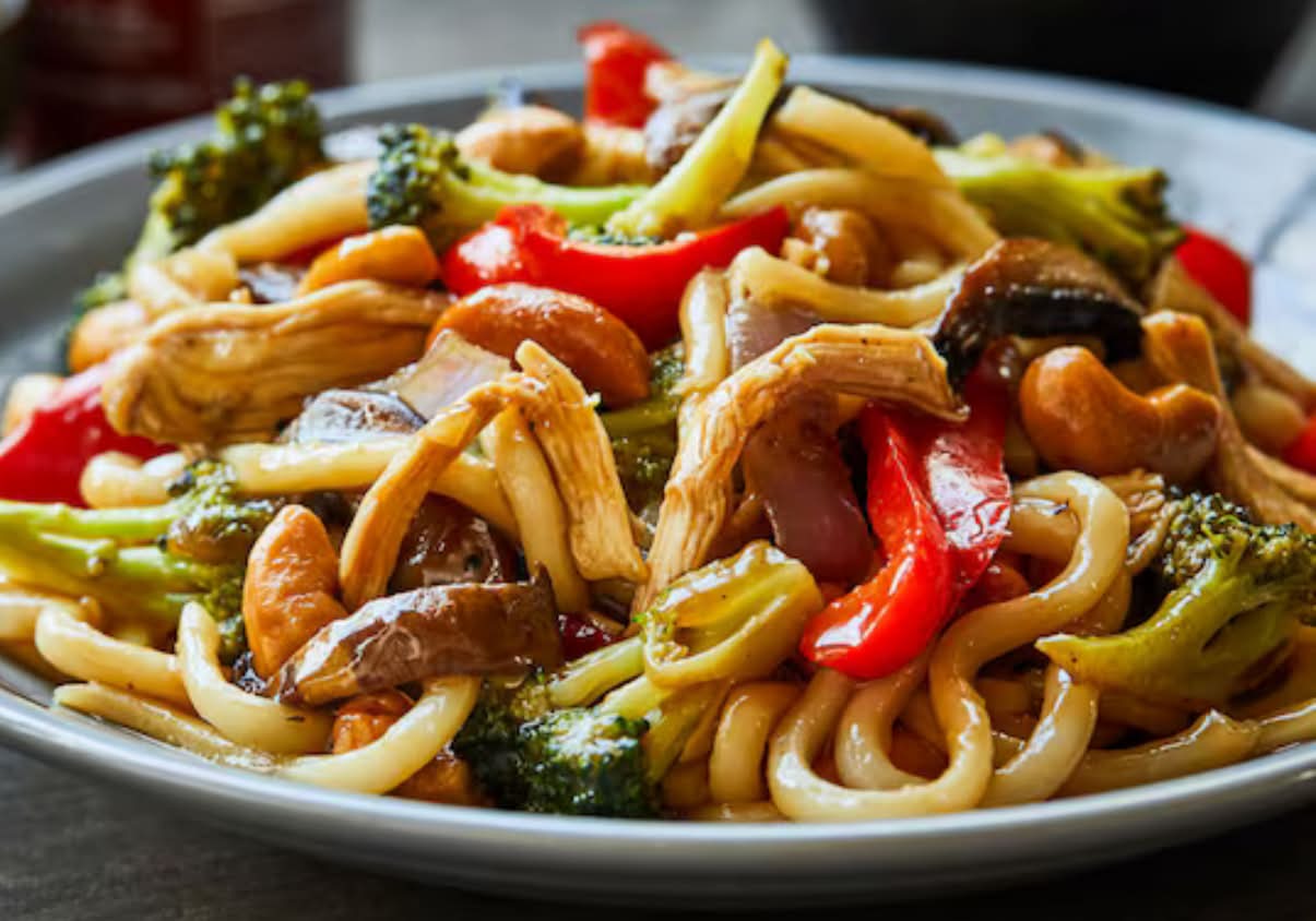 Nouilles Udon poulet