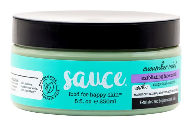 Sauce Beauty Cucumber Aloe Face Mask (8 fl oz)
