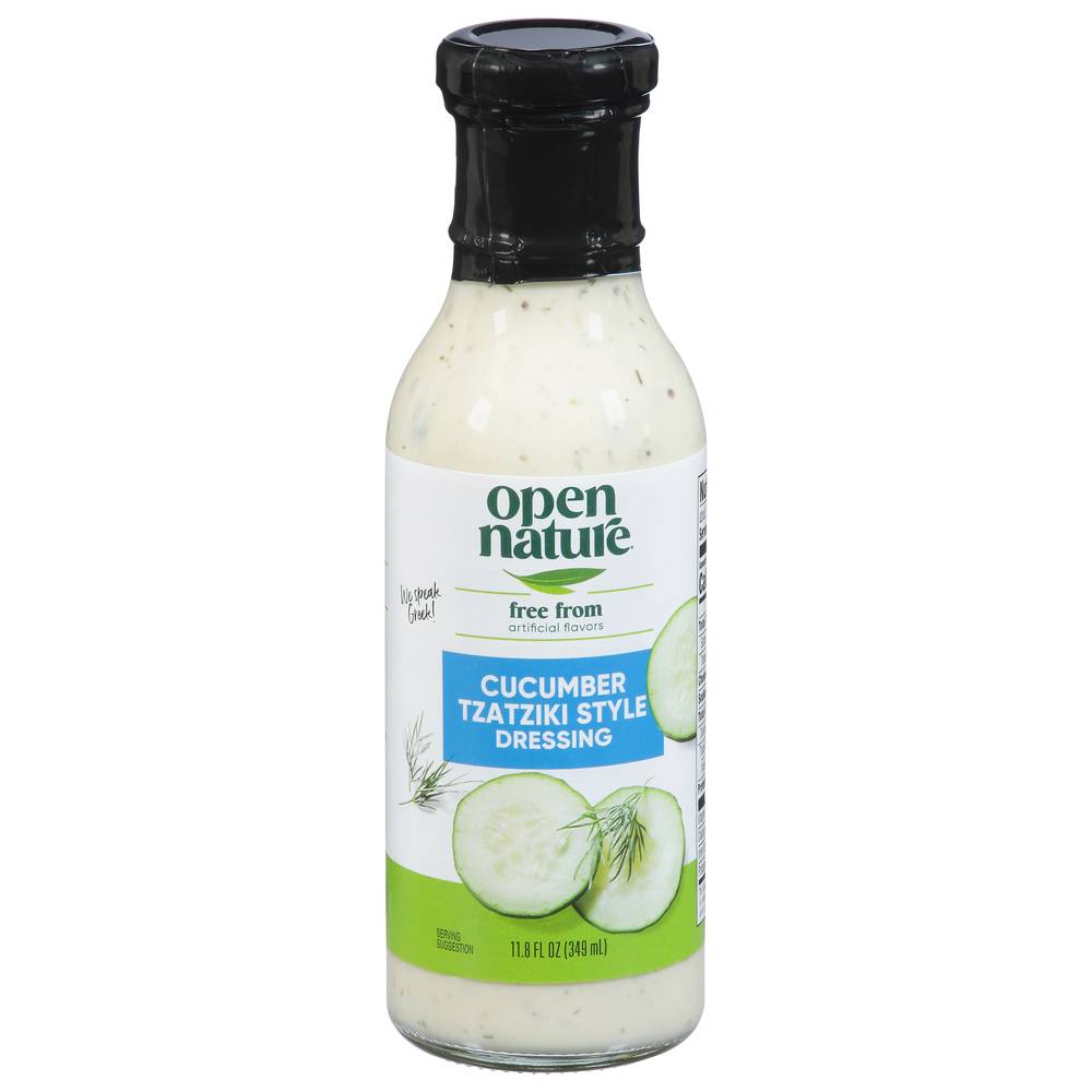 Open Nature Cucumber Tzatziki Style Dressing (11.8 fl oz)