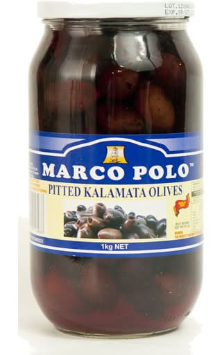 Marco Polo Pitted Kalamata Olives (1kg)