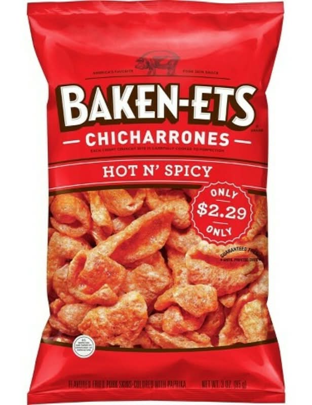Baken-ets Hot N Spicy Chips 3oz