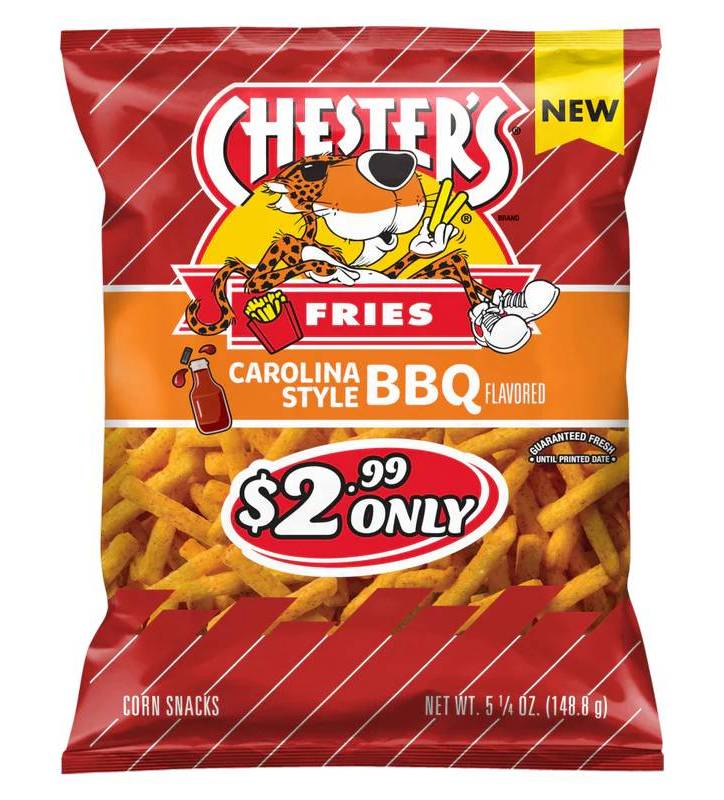 Chester's fries carolina style bbq (5.5oz)