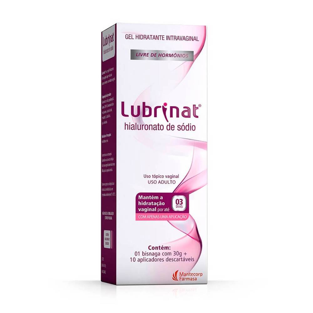 Lubrinat gel hidratante intravaginal (30g + 10 aplicadores)