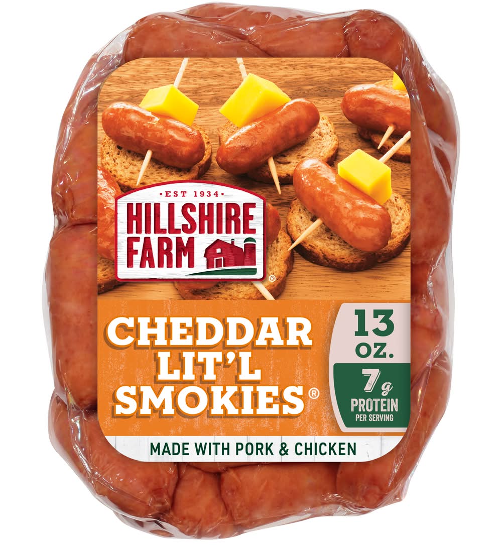 Hillshire Farm Cheddar Lit'l Smokies Sausage (13 oz)