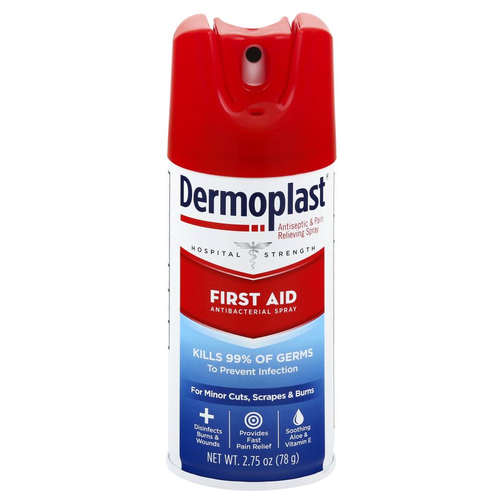 Dermoplast First Aid Antiseptic and Pain Reliever Spray (2.8 oz)