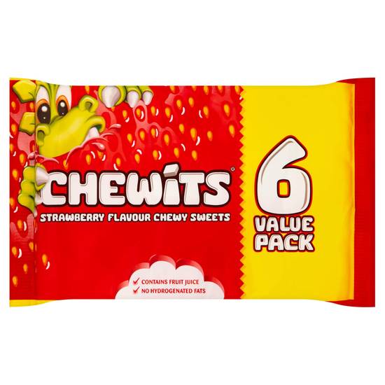 Chewits Strawberry 6 Pack