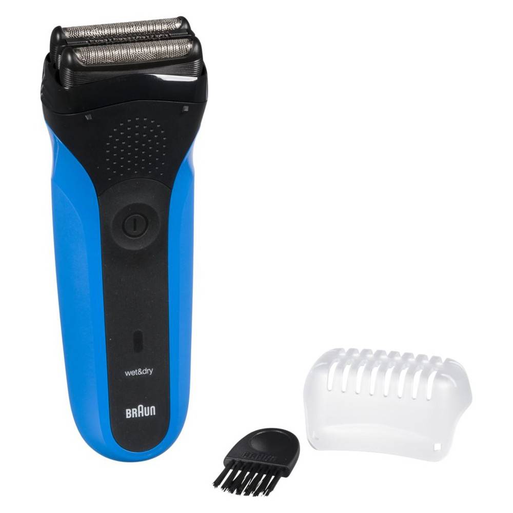 Braun wet & dry series 3rasoir (1 unité, bleu) - shaver 310, black blue (1 ea)