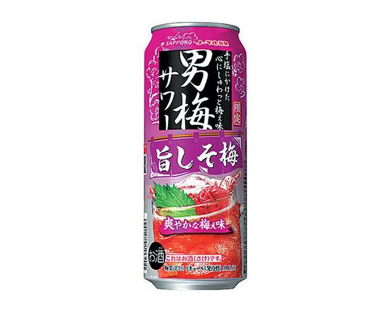 【アルコール】男梅サワー≪旨しそ梅≫(500ml)