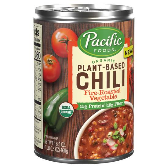 Pacific Foods Organic Plant-Based Chili Soup