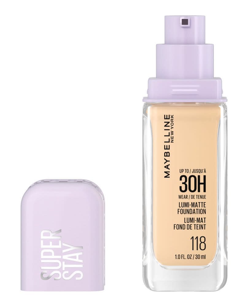 Maybelline Super Stay Up to 30HR Wear Lumi-Matte Foundation 118