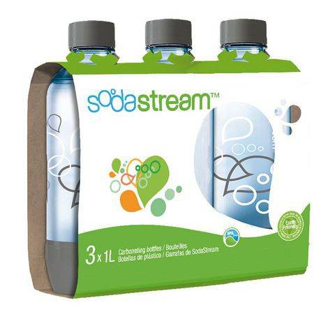 Sodastream sodastream bouteilles de gazéification grises de 1 l