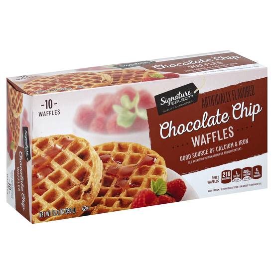 Signature Select Chocolate Chip Waffles (10 ct)