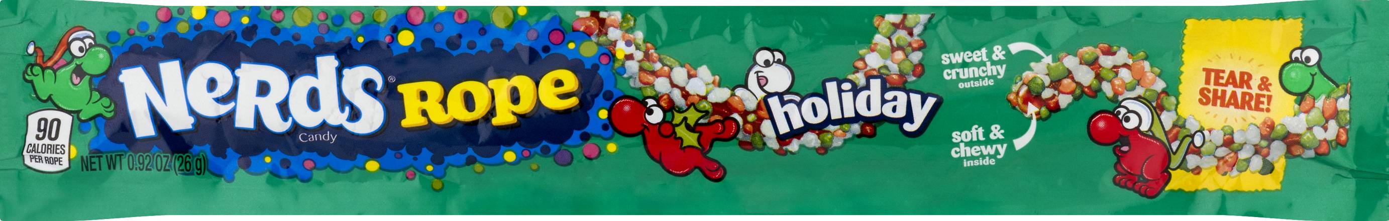 Nerds Holiday Rope Assorted Candy