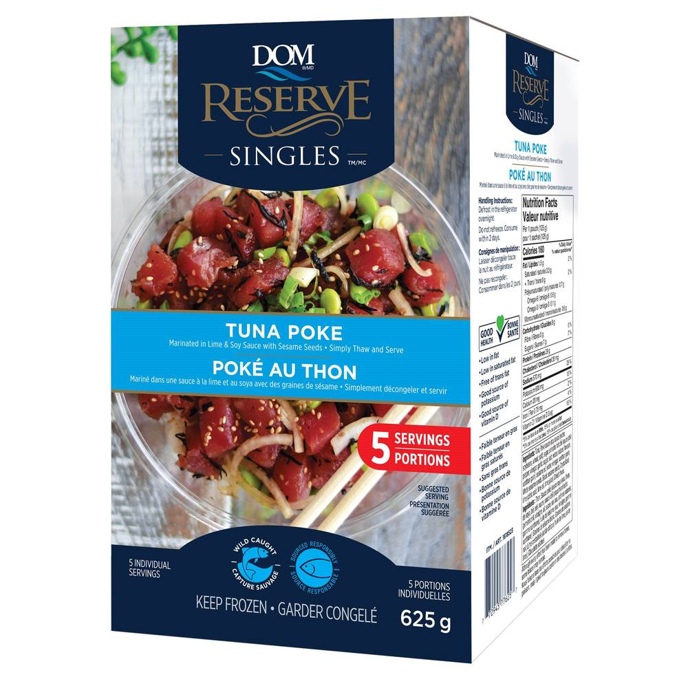 Dom Reserve Tuna Poke