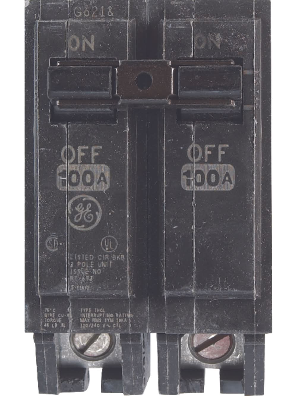 Abb Q-Line 100 Amps Standard 2-Pole Circuit Breaker