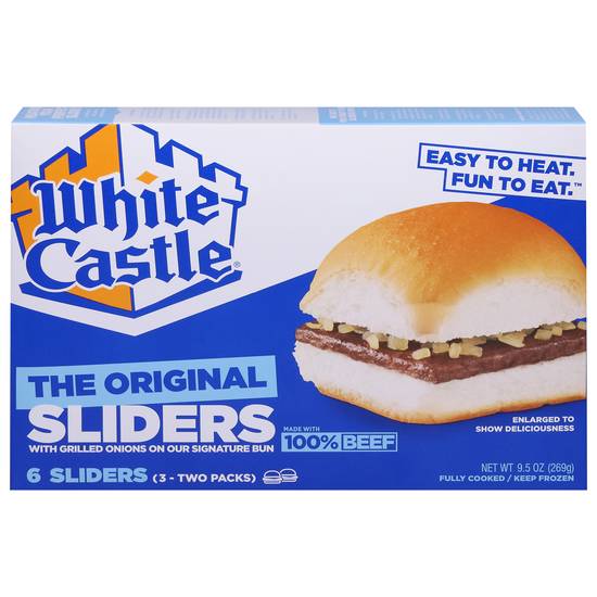 White Castle the Original Sliders (beef)
