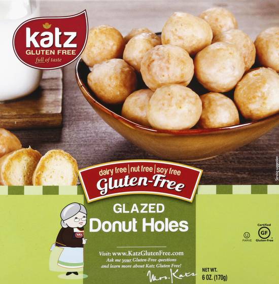 Katz Gluten Free Glazed Donut Holes (6 oz)