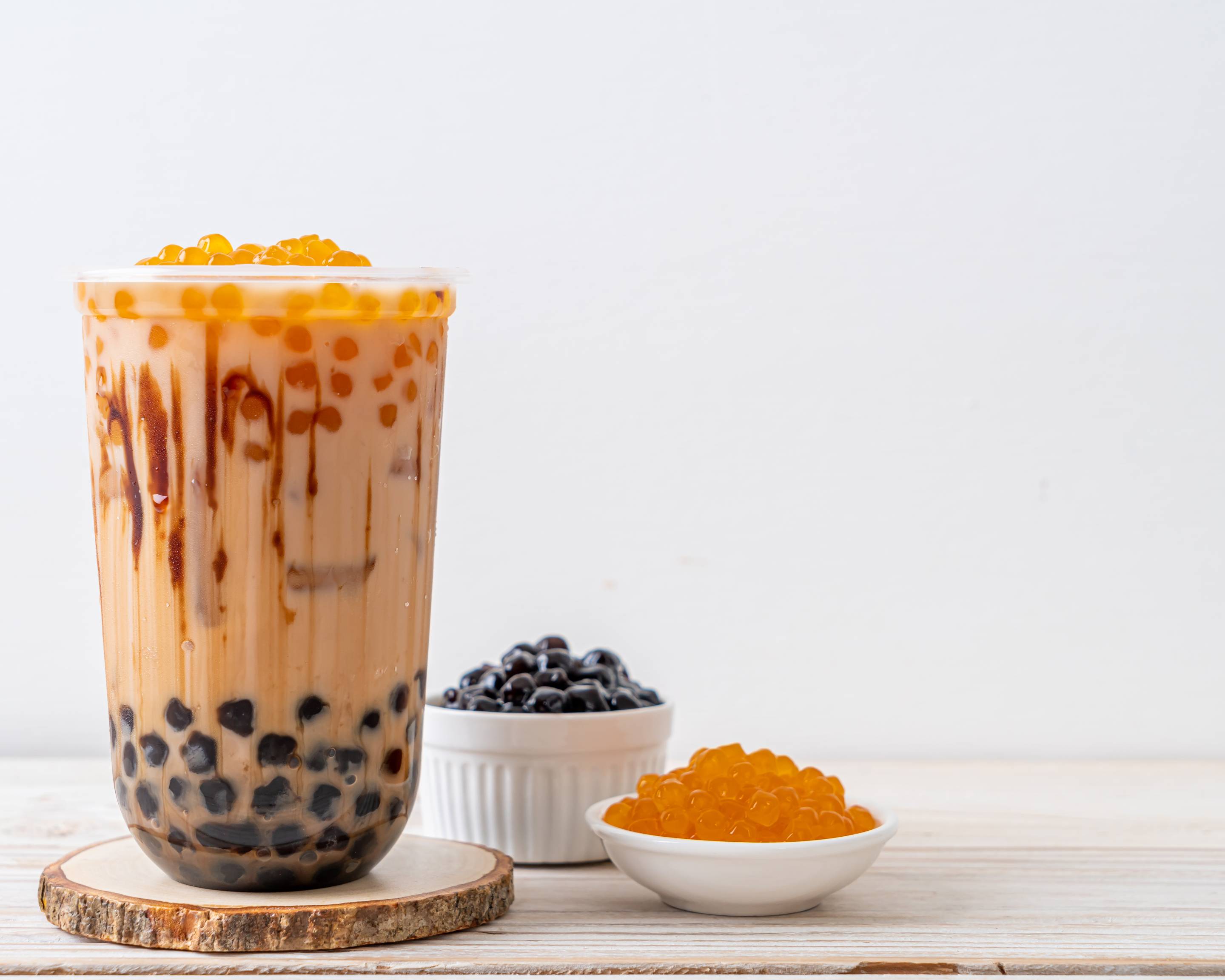 Bubble tea lychee
